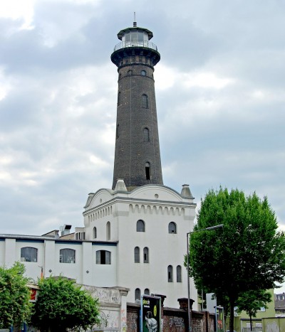 Der Helios-Turm in Köln-Ehrenfeld